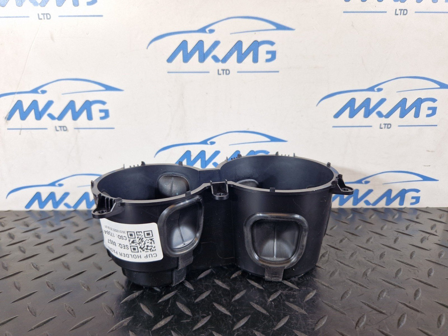 19-ON RANGE ROVER EVOQUE L551 CENTER CONSOLE TWIN DOUBLE CUP HOLDER K8D2045H62A