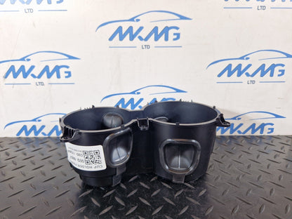 19-ON RANGE ROVER EVOQUE L551 CENTER CONSOLE TWIN DOUBLE CUP HOLDER K8D2045H62A