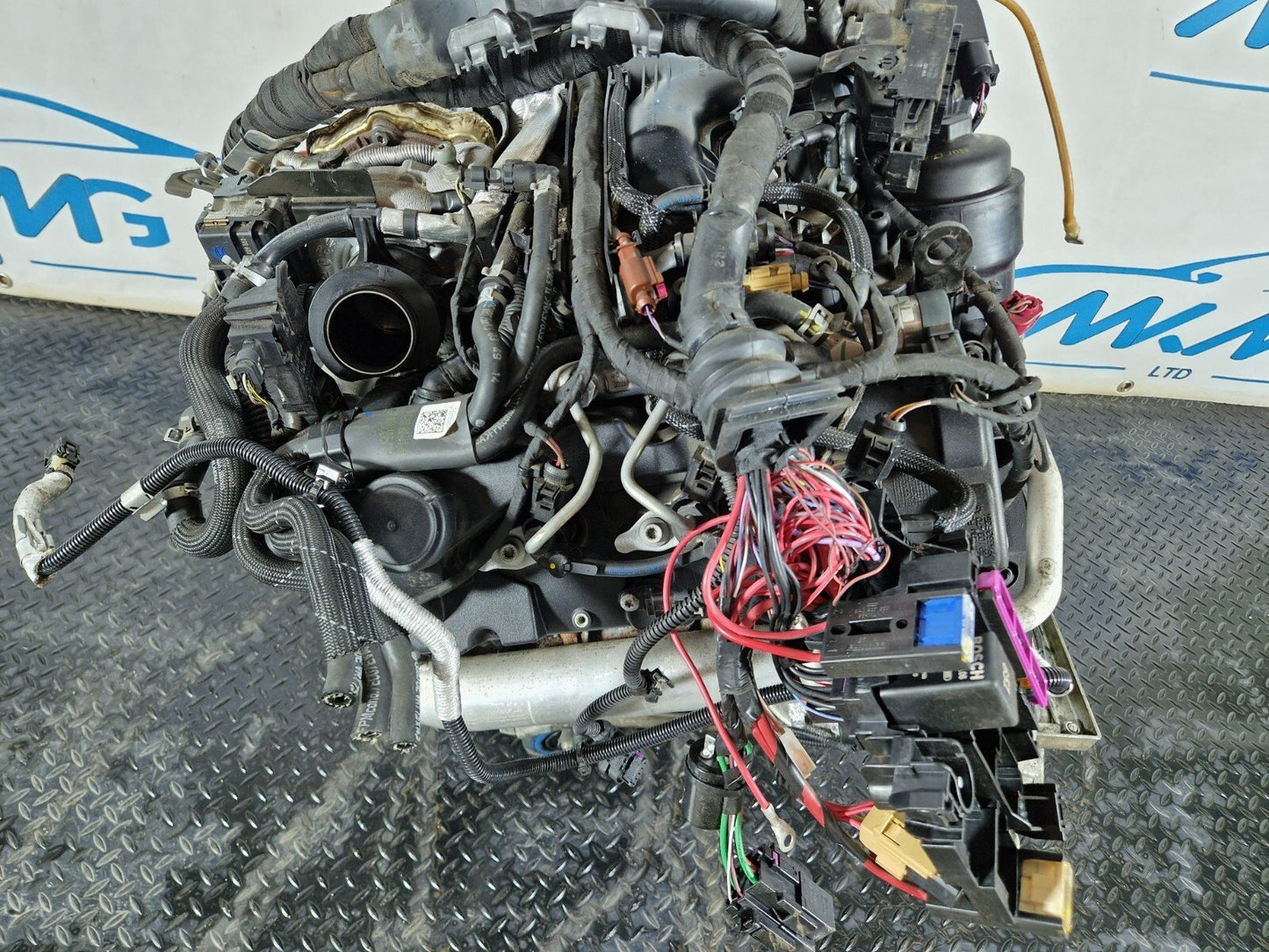 12-18 AUDI A6 C7 3.0TDI V6 CTCC GENUINE COMPLETE DIESEL ENGINE (PLUG&PLAY)