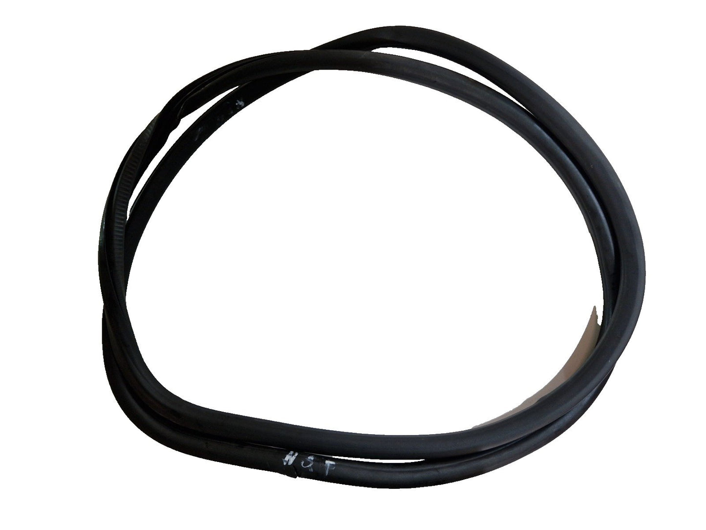 10-18 VW TOUAREG 7P GENUINE FRONT RIGHT DOOR RUBBER SEAL DAMAGED 7P0867365F