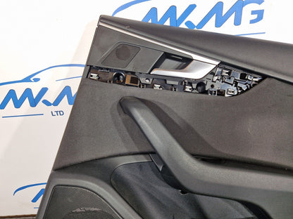 16-19AUDI A4 B9 AVANT/ESTATE GENUINE REAR DRIVER SIDE FABRIC DOOR CARD 8w0867488