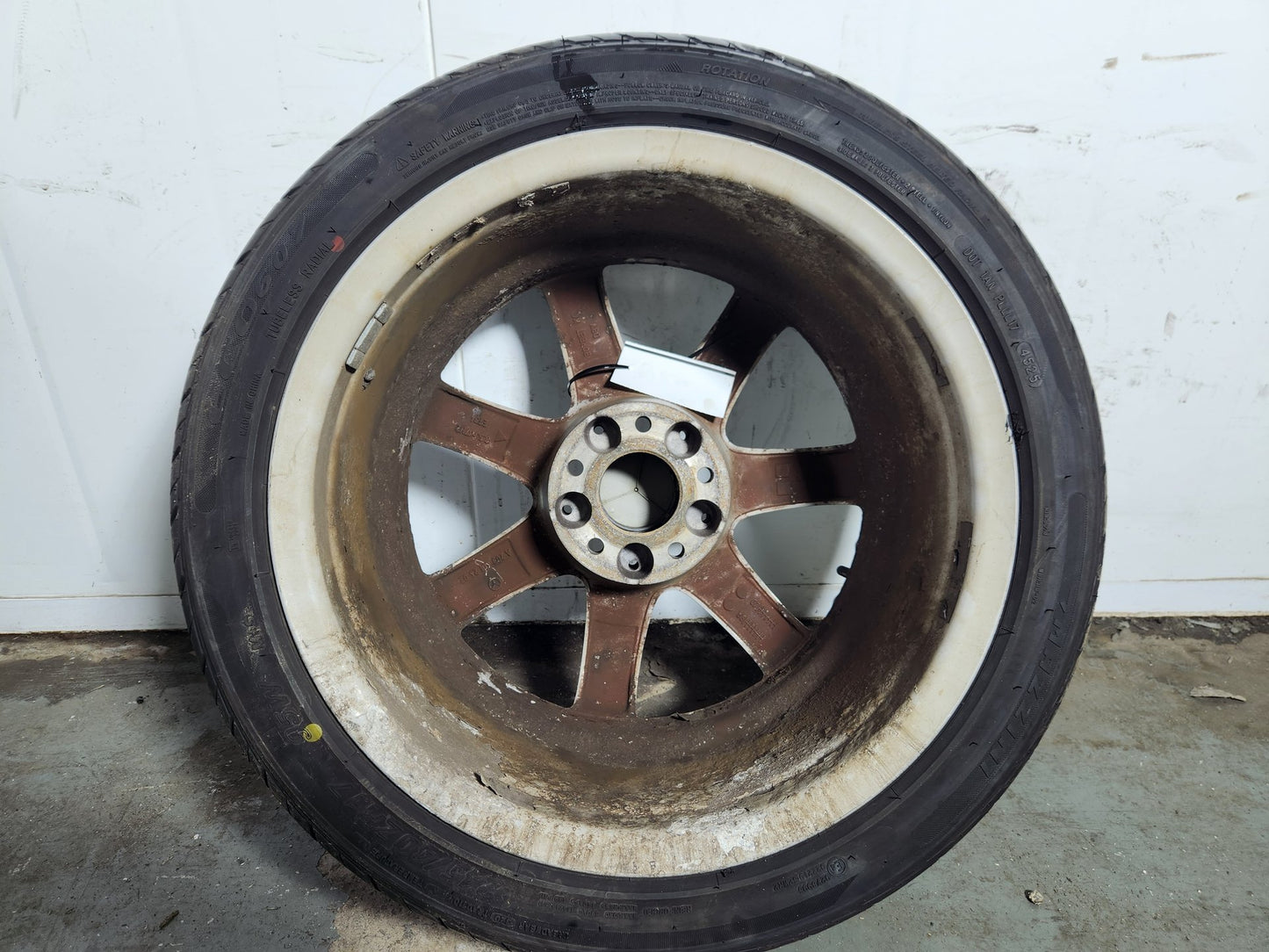 Mercedes C-Class W203 (FL) 17" Alloy Wheel with Tyre 245/40/17 ~7mm A2034012402