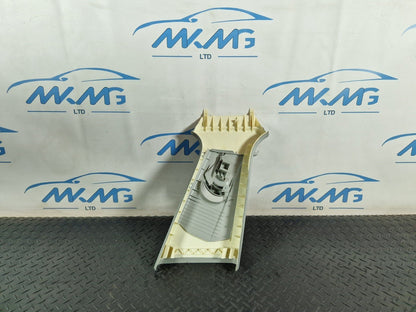 12-18 AUDI A6 C7 PASSENGER LEFT SIDE B PILLAR UPPER TRIM BELT PANEL 4G0867243