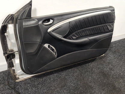 Mercedes CLK-Class C209 Convertible Front Right Complete Door in Iridium Silver