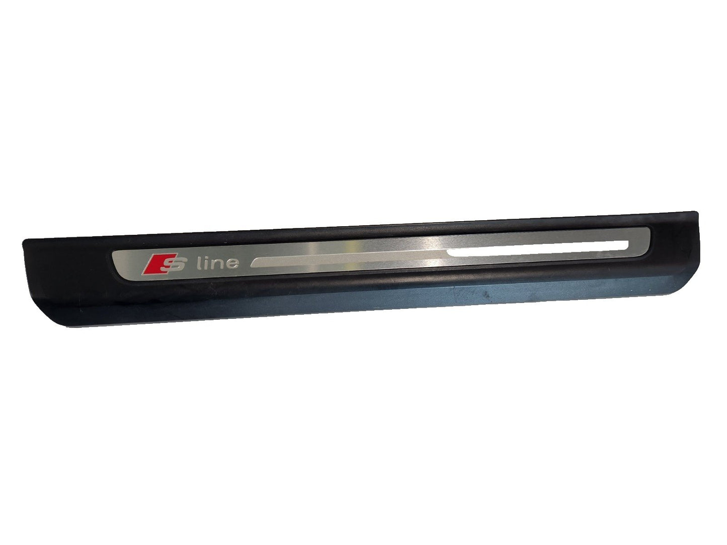 16-20 AUDI Q7 4M GENUINE S-LINE FRONT RIGHT DOOR SILL SCUFF PLATE TRIM 4M0853374