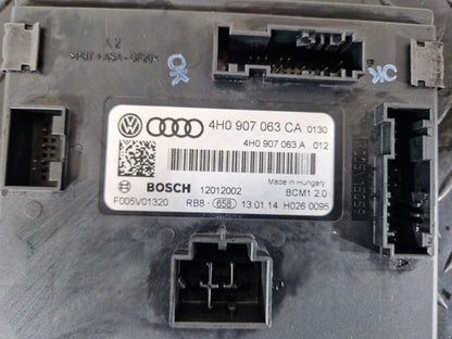 12-18 AUDI A6 C7 OEM BODY CONTROL MODULE FUSE BOX 4H0907063CA