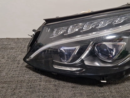 Mercedes-Benz C-Class W205 Genuine Front Left N/S Passenger Headlight &amp; Modules