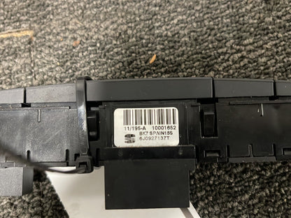 Seat Ibiza MK4 FL- 6J Hatchback Genuine Hazard Switch Control Panel 6J0927137T