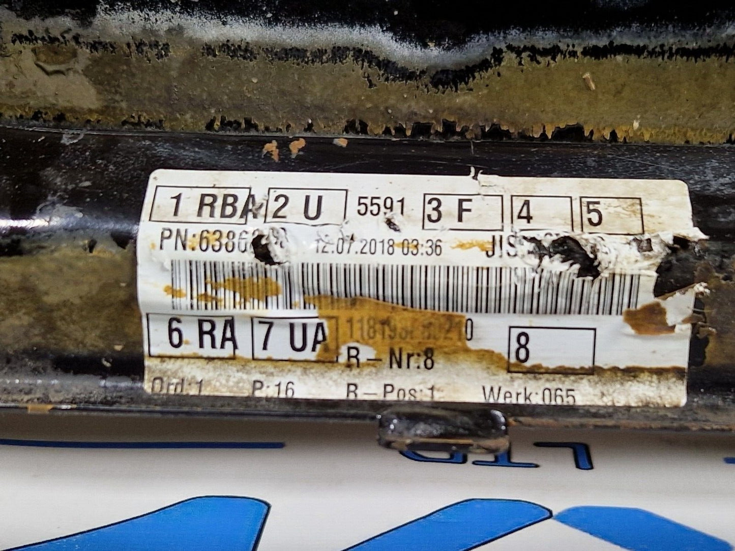 18-ON MERCEDES BENZ SPRINTER W907 GENUINE FRONT SUBFRAME A9070022999