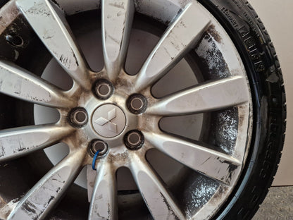 2009 Mitsubishi Lancer MK5 (CX8A) 18" Alloy Wheel with Tyre 215/45/18 ~5mm