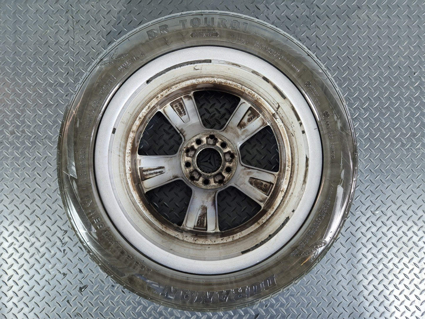 14-21 MERCEDES BENZ C CLASS W205 17INC ALLOY WHEEL & TYRE A2054010800 7Jx17H2