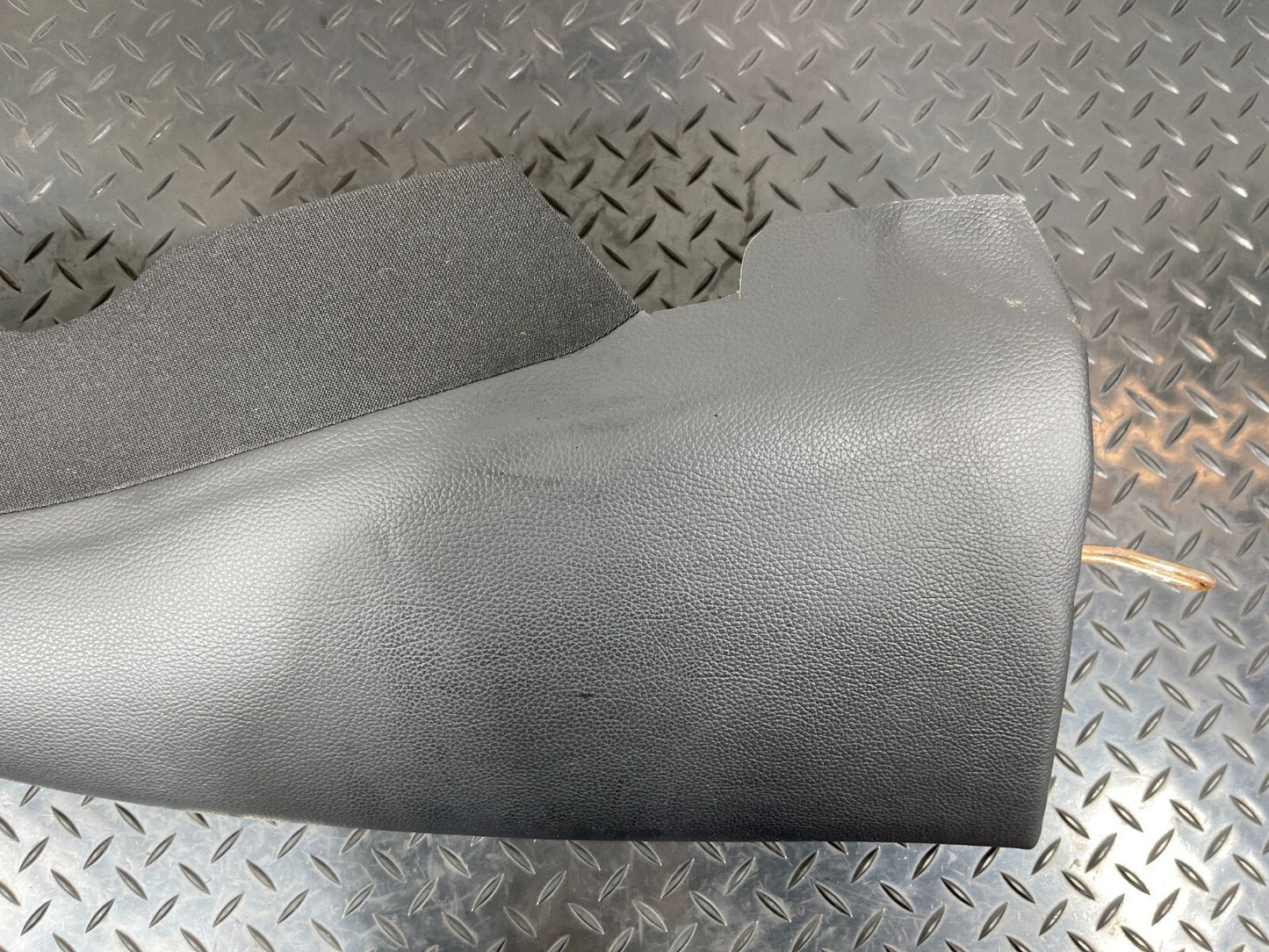14-21 MERCEDES BENZ W205 GENUINE REAR DRIVER SIDE BLACK LEATHER SEAT BOLSTER