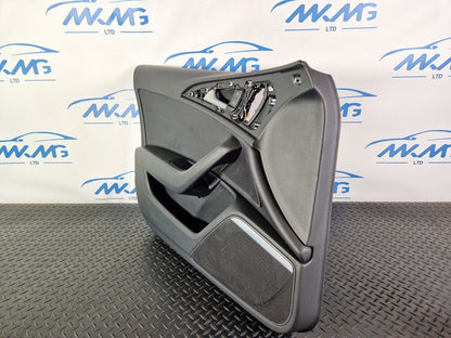 12-18 AUDI A6 C7 PASSENGER SIDE FRONT LEFT DOOR CARD PANEL 4G1867105 4G0837019
