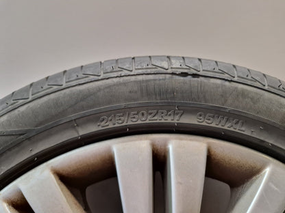 Vauxhall Astra MK6 (J) (A3400) 17" Alloy Wheel with Tyre 215/50/17 ~6mm