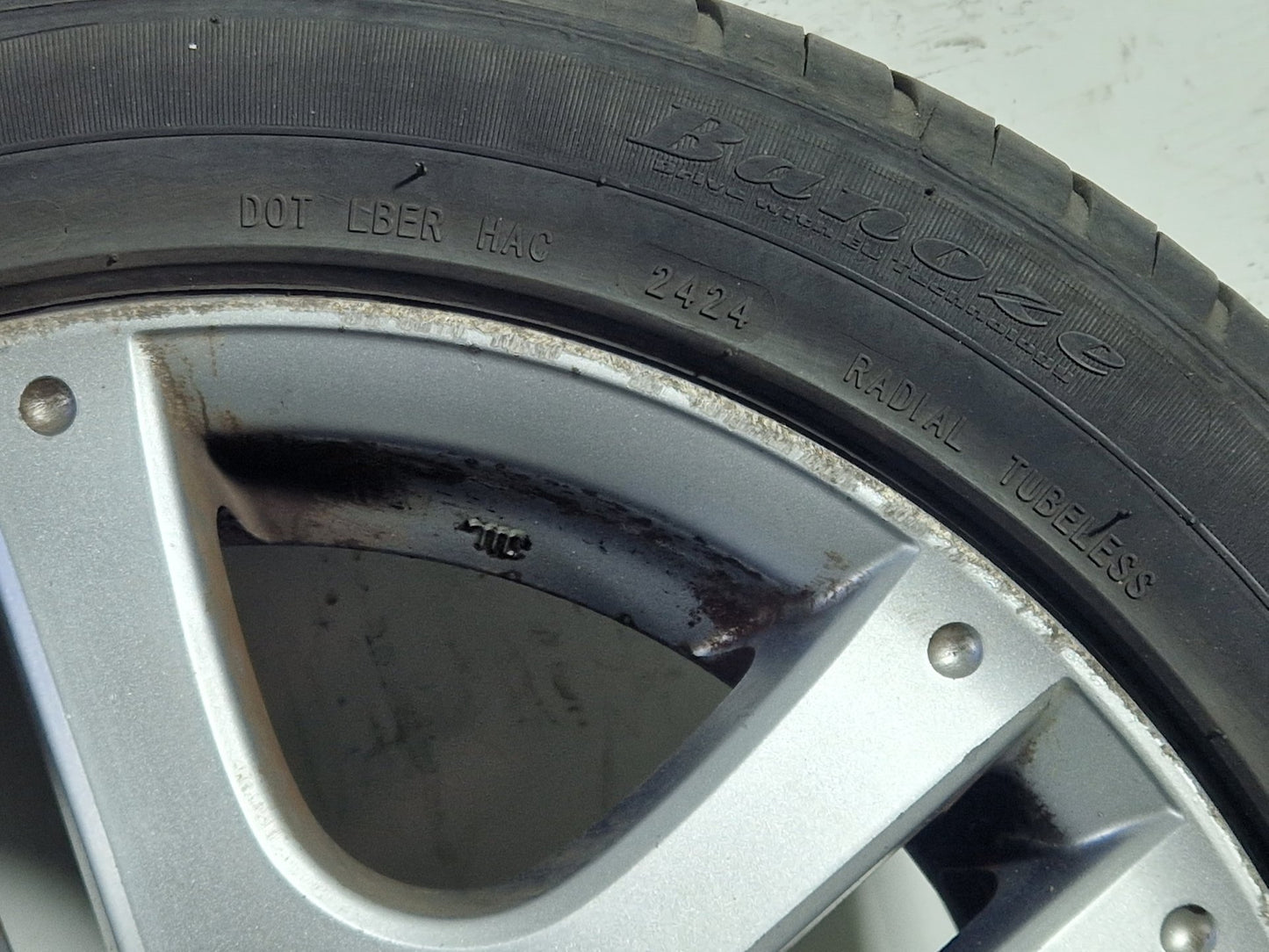 Honda Jazz 16" Alloy Wheel with Tyre ~5mm 185/55/16 SAA560C