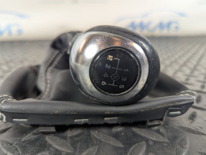 11-19 MERCEDES BENZ ML W166 MANUAL 6 SPEED GEAR SHIFTER GAITER KNOB A1763641210