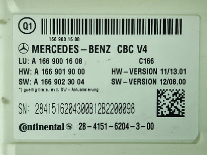 Continental Unknown Part Type A1669001608