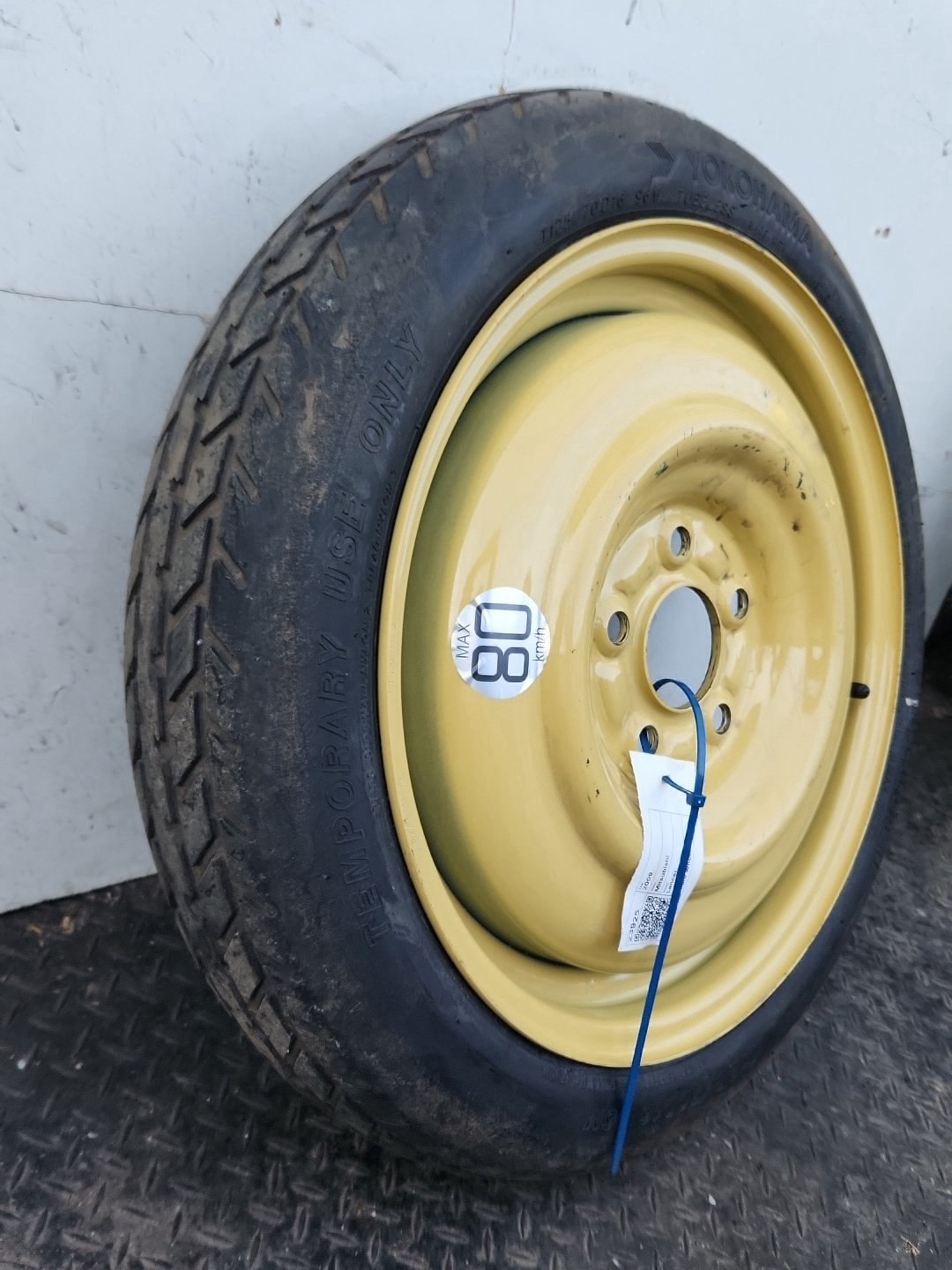 Mitsubishi Lancer MK5 (CX8A) Hatchback 16" Spare Wheel with Tyre 125/70/16