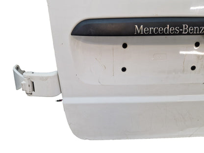14-23 MERCEDES VITO W447 REAR LEFT N/S/R COMPLETE DOOR IN WHITE (DENTED)