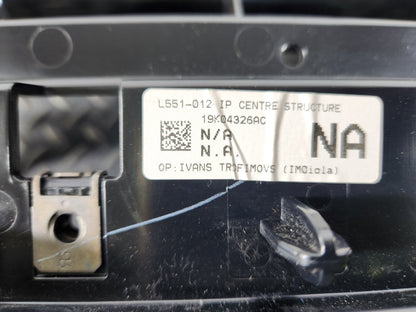 19-ON RANGE ROVER EVOQUE L551 OEM DASHBOARD MULTIMEDIA DISPLAY TRIM K8D2-04326-A