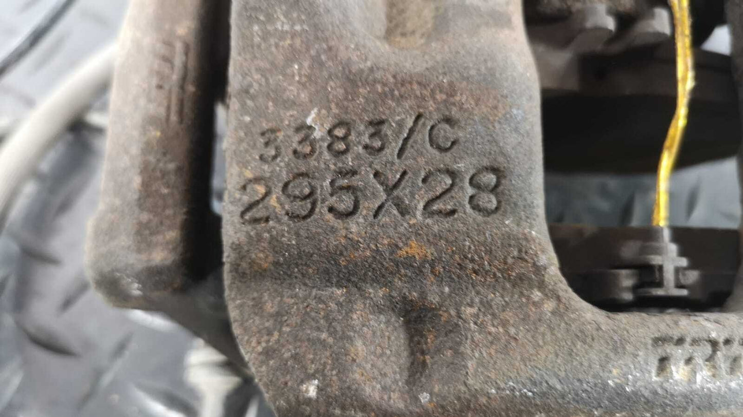 MERCEDES BENZ A B CLASS W176 W246 PASSENGER SIDE FRONT BRAKE CALIPER 3383 295x28