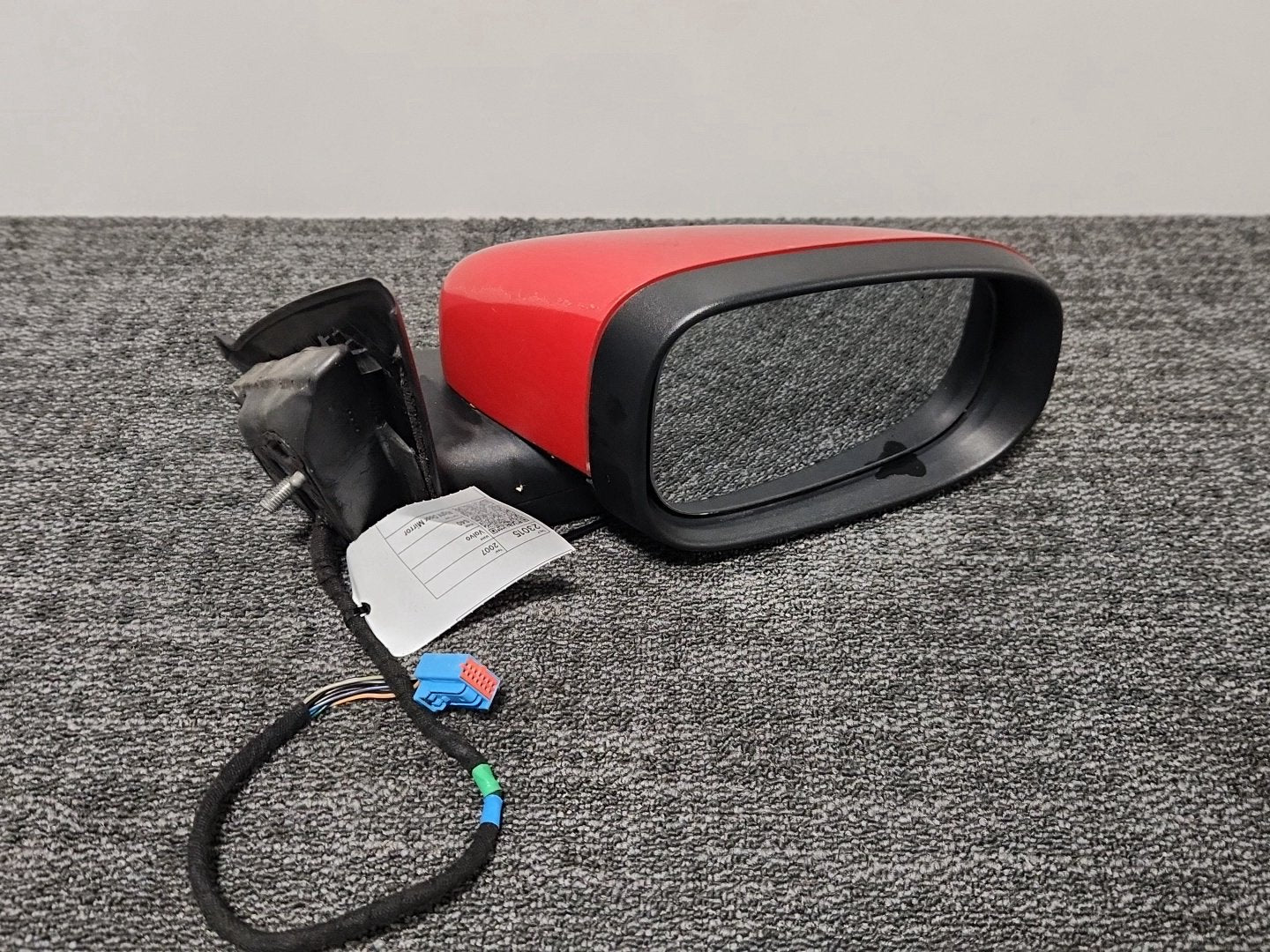 Volvo S40 MK2 (MS) Saloon Front Right Door O/S Wing Mirror in Passion Red 61200