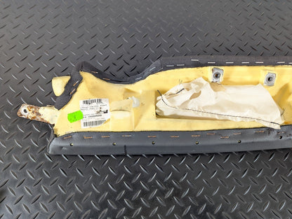 12-18 AUDI A6 C7 RIGHT O/S REAR SEAT SIDE COVER LEATHER & SAFETY BAG 4G0885704AQ