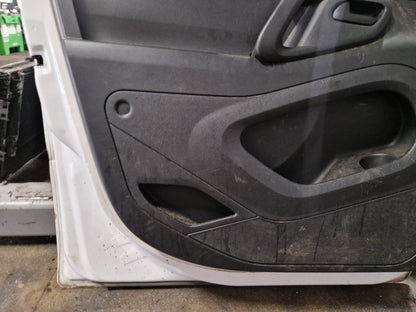 Peugeot Partner B9 Cargo Van Front Left N/S Complete Door in Banquise White EWP
